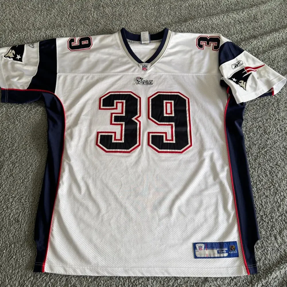 Vintage 100% Authentic Reebok Laurence Maroney NFL New England Patriot Jersey 54